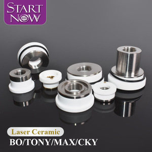 Startnow TONY Porta-Ugello <span class=keywords><strong>Laser</strong></span> Dia.28/32mm Anello in Ceramica 3D Dia.20.6 M8 Anello in Ceramica MAX/CKY/EC Ricambio per Testa di <span class=keywords><strong>Taglio</strong></span> <span class=keywords><strong>Laser</strong></span> a Fibra - Product Image 2