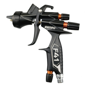 Nouvelle conception 2026 – <span class=keywords><strong>Pistolet</strong></span> de pulvérisation HVLP à alimentation par gravité écologique avec adaptateur, spécialement conçu pour la pulvérisation de vernis transparent automobile - Product Image 2