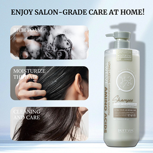 Crème volumisante à 12 acides aminés en marque propre, contrôle du sébum, équilibrage du cuir chevelu, formule à <span class=keywords><strong>pH</strong></span> équilibré, shampooing réparateur 2 en 1 - Product Image 2
