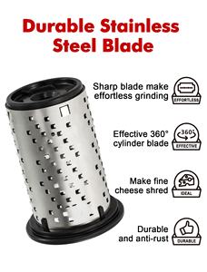 <span class=keywords><strong>Râpe</strong></span> <span class=keywords><strong>à</strong></span> <span class=keywords><strong>fromage</strong></span> manuelle <span class=keywords><strong>professionnelle</strong></span> de cuisine avec tambour en acier inoxydable <span class=keywords><strong>Râpe</strong></span> <span class=keywords><strong>à</strong></span> <span class=keywords><strong>fromage</strong></span> pour noix et chocolat dur - Product Image 5