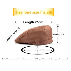 Chapeau de chef en sergé rayé en polyester, béret de <span class=keywords><strong>barman</strong></span> pour restaurant et bar, casquette unisexe - Product Image 5