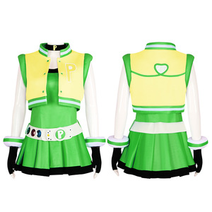 Disfraz de Cosplay de personaje de TV Power Girls Blossom, uniforme de flores peludas con burbujas rodantes para puesta en escena de Halloween - Product Image 6