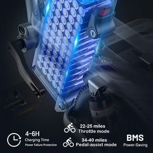 Pin <span class=keywords><strong>Lithium</strong></span> silverfish, pin sạc <span class=keywords><strong>18650</strong></span> 1500W, 36V, 48V, 60V, 72V thế hệ ổ đĩa xe đạp trong pin - Product Image 6