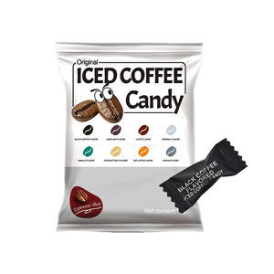 Mint Ice Coffee Candy Snacks Textura dura para bodas <span class=keywords><strong>y</strong></span> hostelería Lote a granel Masticar Caramelos de café de menta - Product Image 5