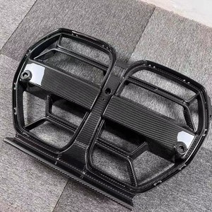 Grille en fibre de carbone de style CSL G80 G82 M3 <span class=keywords><strong>M4</strong></span> non compatible ACC pour <span class=keywords><strong>BMW</strong></span> M3 <span class=keywords><strong>M4</strong></span> - Product Image 2