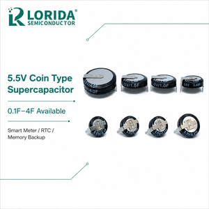 Condensateur de surtension Lorida Orignal 5.5V 0.68F de type V 20V, condensateur de 0.1 microfarad 15kV, condensateur de 5.5V - Product Image 4