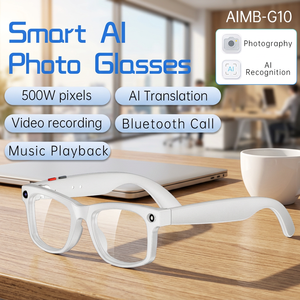 Lunettes de soleil haut de gamme Chatgpt avec caméra vidéo HD multilingue, enregistrement anti-tremblement, audio intelligent, logo personnalisé, lunettes intelligentes - Product Image 1