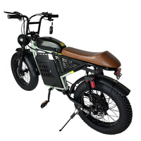 Vélo électrique tout-terrain à vitesse variable avec batterie au lithium, moto électrique pour terrain montagneux et enneigé, véhicule à pneus larges