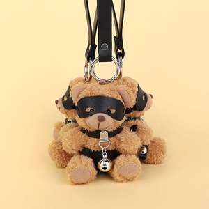 Mini Oso de Peluche de Bondage, Mini Mochila de Juego de Rol, Llavero - Product Image 4
