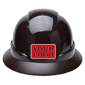 Capacete americano de segurança para trabalhadores com tocha de fibra de vidro Hard Hat Construção - Product Image 1