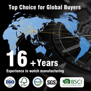 <span class=keywords><strong>Orologio</strong></span> da Polso OEM Lusso Eleganza Impermeabile al Quarzo con Numeri Arabi, Cronografo da <span class=keywords><strong>Uomo</strong></span>, Cassa in Zaffiro - Product Image 5