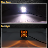 Ripdark brevet 12V/24V LED A-pilier fossé Pod lumières nouvelle lumière de travail de pare-chocs pour camions Bronco Wrangler F150 Tacoma Hilux