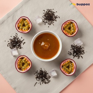 Jarabe de Maracuyá en Botella de 5 kg, Halal, HACCP, Vegetariano, para Té de Burbujas, Tiendas de Té con Leche, OEM, ODM - Product Image 4