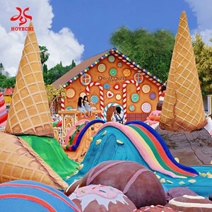 Castello Unicorno in Fibra <span class=keywords><strong>di</strong></span> Vetro Personalizzato per Feste <span class=keywords><strong>di</strong></span> Compleanno, Ringraziamento, <span class=keywords><strong>Festa</strong></span> del Papà, Impermeabile per Esterni - Product Image 3