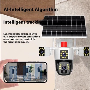 HD 360 độ năng lượng mặt trời-Powered ngoài trời Monitor Night Vision <span class=keywords><strong>Network</strong></span> <span class=keywords><strong>Camera</strong></span> với điện thoại truy cập từ xa không có hệ thống dây điện cần thiết - Product Image 5