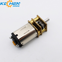 Mini DC petit moteur à engrenages N20 12mm 3V 4.5V 5V 6V 12V pour robotique serrure électrique aimant Permanent brosse ROHS appareil ménager