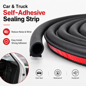 <span class=keywords><strong>Bande</strong></span> d'étanchéité auto-adhésive de 6 m pour vitres de <span class=keywords><strong>voiture</strong></span> et camion, isolation phonique et anti-bruit, vente en gros - Product Image 2