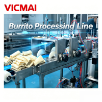 Machine automatique professionnelle pour rouleaux de printemps, tortillas et burritos, à usage industriel, haute capacité, pour restaurants