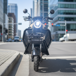 Tricycle électrique ouvert à 3 places, 60V, cadre en acier (homologué DOT), transport lourd, autonomie de 30 à 50 km, pour le transport de personnel et d'équipements dans les parcs de recherche - Product Image 2