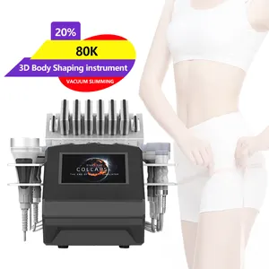 Frequency Up To 80000Hz Core Set Body Shaping Machine Firm Skin And Wrinkle Removal With 5handles For Whole Body Treatment