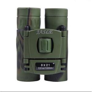Binoculares Jasle 8X21 con Película de Camuflaje Verde, Telescopios Civiles - Product Image 1