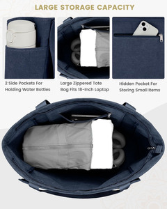 Échantillon gratuit OEM ODM Sac de voyage pliable extensible étanche sec et humide Sac de sport de yoga Sac de week-end Sac à bandoulière pour femme - Product Image 6