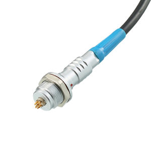 Разъем-гнездо <span class=keywords><strong>3</strong></span>-контактный, металлический корпус, экранированный, водонепроницаемый, быстроразъемный соединитель - Product Image 4