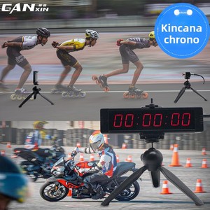 Nuevo Cronómetro de Pista Metálico con Sensor Láser LED, Cronógrafo de Inducción para Cronometraje de Vueltas, Contador de Pasos, Temporizador para Competencias de Carreras - Product Image 1