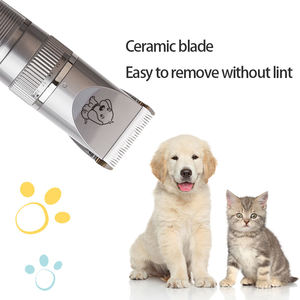 निर्माता रिचार्जेबल कम शोर पालतू इलेक्ट्रिक बाल क्लिपर शेवर सिरेमिक ब्लेड बिल्ली और कुत्ते बालों की क्लिपर - Product Image 6