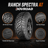 Pneu tout-terrain DOVROAD RANCH SPECTRA pour SUV et camionnettes, tailles LT 15 à 20 pouces, radial, été, homologué DOT ECE