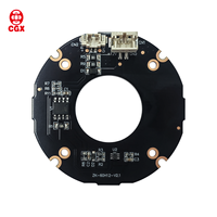 Placa PCB LED Infrarroja Personalizada, PCBA SMD 2835, Sensor Fotodiodo Marca CGX, 1 oz de Cobre, Fabricante OEM/ODM, Cámara de Seguridad CCTV