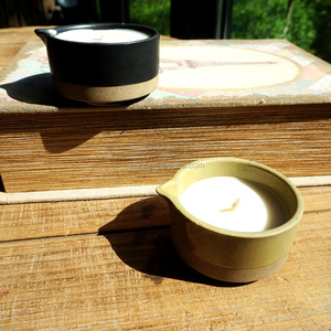 Bougies naturelles de Massage faites à la main, huile chaude, Sexy, pour Massage corporel, <span class=keywords><strong>Spa</strong></span>, avec pot en céramique - Product Image 4
