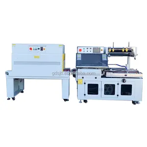 SJB China Automatic Shrink Tunnel Heat Wrapping Machine for Wood Packaging of Food Beverages Boxes Cans Bags Books