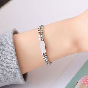 Customized Titanium Steel <b>Couple</b> <b>Bracelets</b> His and Hers <b>Matching</b> Love Curved Sports <b>Bracelet</b> for Men Women - Product Image 2