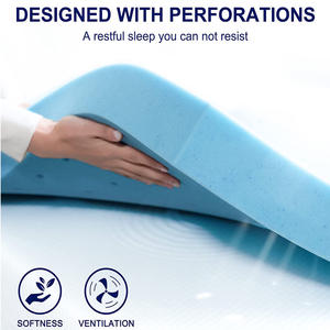 <span class=keywords><strong>140x190</strong></span> Usine En Gros Rouleau Dormir Bien Hôtel Refroidissement Gel Pad Matelas Double Reine roi Double Pliable Matelas Topper - Product Image 4