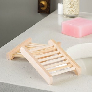 Premium Quality Acacia Wood <b>Soap</b> <b>Holder</b> with Drain Groove Durable Bathroom <b>Soap</b> Tray for Daily Use Available for Sale - Product Image 3