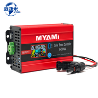 Contrôleur de charge solaire MPPT MYAMi Boost à prix avantageux, 1200W 600W réglable 48V 60V 72V, 30A 15A, entrée PV 12V-60V, avec écran LCD