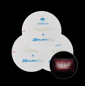 Machines de laboratoire dentaire Kingch CAD/CAM, blocs de zirconium multicouches 3D, certifiés CE, certifiés ISO13485, classe II pour - Product Image 2
