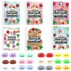 <span class=keywords><strong>Calendario</strong></span> <span class=keywords><strong>de</strong></span> <span class=keywords><strong>Adviento</strong></span> 24 en 1: Caja Sorpresa <span class=keywords><strong>de</strong></span> Dumplings Misteriosos, Juguete Blandito <span class=keywords><strong>de</strong></span> Comida Simulada, Juguete Antiestrés Fidget, Regalo Unisex para Todas las Edades, Temática <span class=keywords><strong>de</strong></span> Películas - Product Image 1