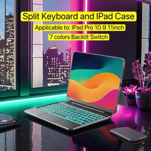 <span class=keywords><strong>Clavier</strong></span> magique RGB 2026, support de tablette, grande batterie, flottant, sans fil, magnétique pour <span class=keywords><strong>clavier</strong></span> - Product Image 1