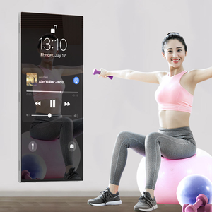 Espejo Inteligente para Fitness en Casa con Pantalla LED <span class=keywords><strong>AI</strong></span> 1920x1080, Wi-Fi, Bluetooth, de Pie, para Uso en Interiores, Pérdida de Peso, Marco Metálico, App - Product Image 6