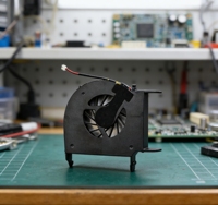 Ventilateur de processeur et ventilateur de refroidissement pour ordinateur portable, ventilateur de refroidissement pour ordinateur portable adapté au modèle DV6-1000