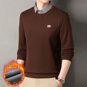 Nuova Collezione Invernale da Uomo: Maglia a Collo Alto a Maniche Lunghe, Vestibilità Personalizzata, Interno in Pile, Modello Ampio e Spesso - Product Image 2