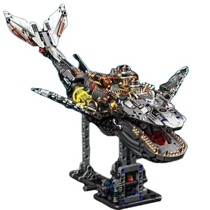 ตัวต่อ MJI 13059 รูปวาฬกลไก - 1388 ชิ้น ของเล่นโมเดลแบบข้อต่อ สไตล์สตีมพังก์ พร้อมฐานตั้งโชว์ ของขวัญสำหรับเด็ก/นักสะสม - Product Image 2