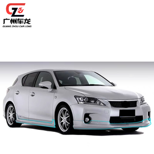 Labbro del diffusore anteriore in materiale ABS per lessus <span class=keywords><strong>CT200H</strong></span> 2013-2015 paraurti per auto Bodykit Spoiler Spoiler parti accessori per esterni - Product Image 3