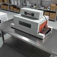 Mini tunnel de rétraction automatique BSD4020 pour boîtes, cartons, livres et plateaux