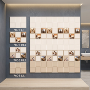 Usine Vistaar: Carreaux de mur émaillés en céramique brillante de la meilleure qualité 250x375mm-Conception de cuisine 25x37.5, 10x15, prix abordable - Product Image 5