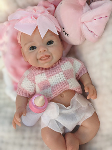 Muñecas de Bebé Recién Nacido Realistas y Flexibles de 10 Pulgadas, con Apariencia Realista, para Niñas, Regalo de Cumpleaños, Certificadas por ASTM F963 y EN71 - Product Image 5
