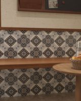 Populaire rustique mat fini porcelaine carrelage de sol cuisine carreaux de sol en céramique émaillée numérique carreaux muraux pour salle de bain