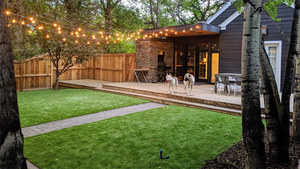 Gazon artificiel de haute qualité pour le football pour une utilisation intérieure et extérieure dans les jardins Gymnases Construction immobilière - Product Image 5